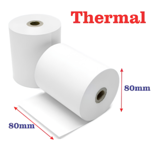 80mm x 80mm Thermal Paper Roll