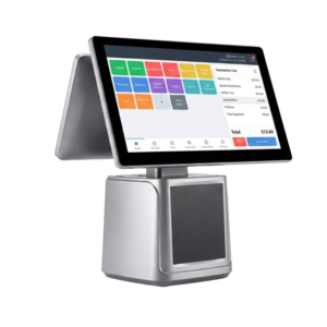i7 Dual Touch POS Machine with 80mm Inbuilt Printer